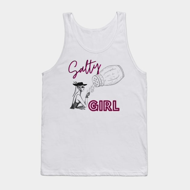 Salty girl sophisticated Tank Top by Larger Territory